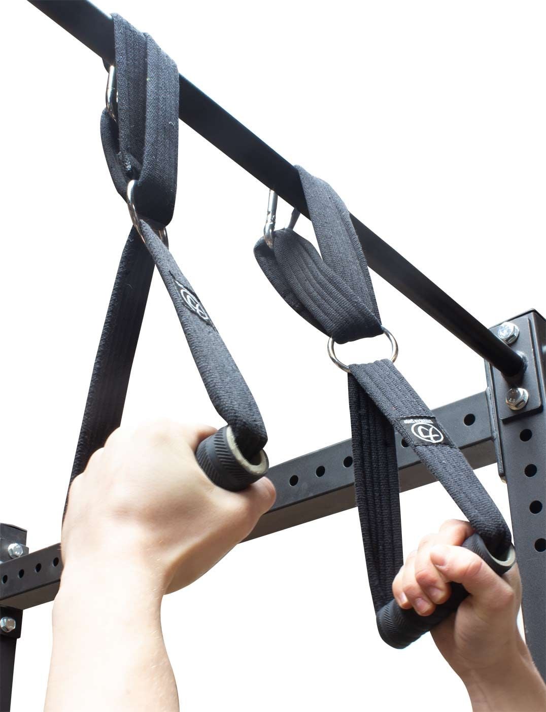 Cable Handles (Pair), Black, Multi-Purpose available at Veltron Fitness