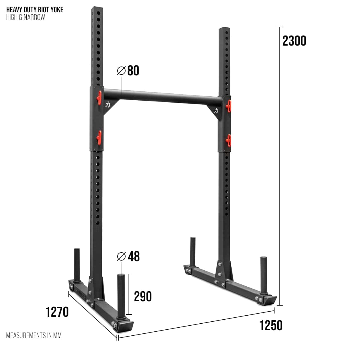 Heavy-Duty Riot Yoke 2.0, additional view 2 available at Veltron Fitness