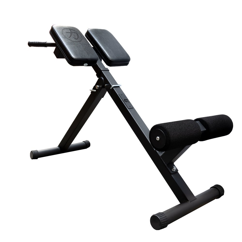 Hyperextension Bench - Steel / Foldable available at Veltron Fitness