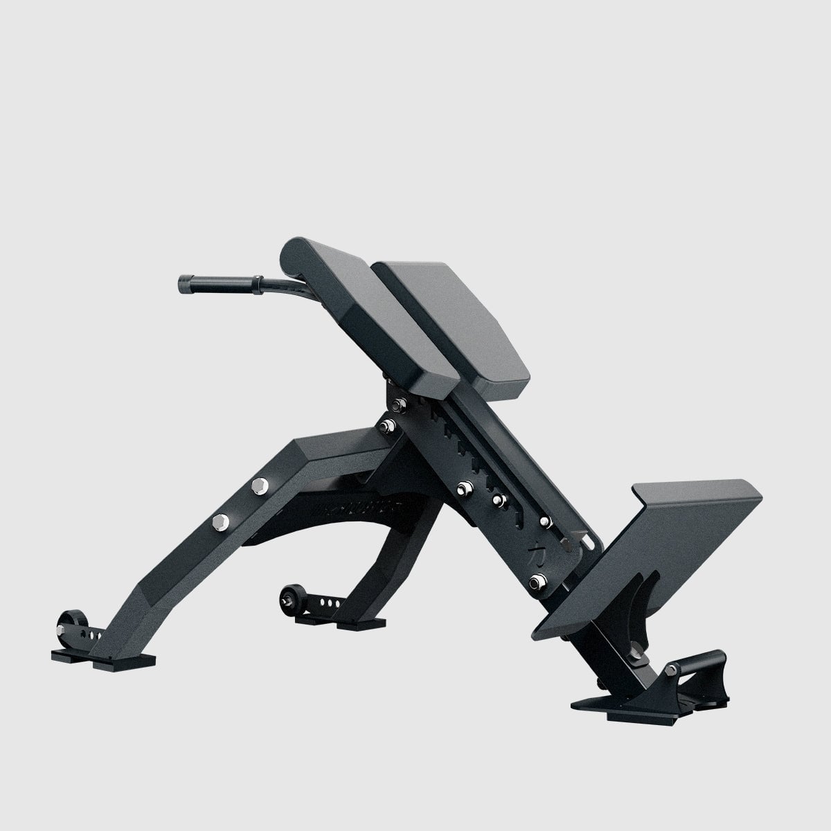 Pro Hyperextension "Bulldog" Commercial Back Extension Machine available at Veltron Fitness