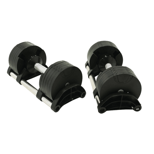 Smart Adjustable Dumbbells 12kg (Pair) available at Veltron Fitness