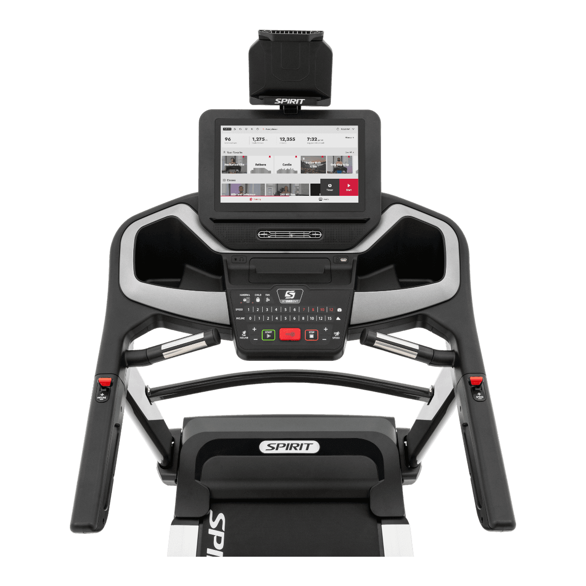 Spirit XT685ENT Treadmill, additional view 2 available at Veltron Fitness